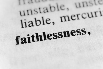 Faithlessness