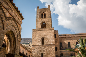 Fototapeta na wymiar Cathedral of Monreale, Sicily, Italy