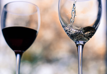 Wine glass theme