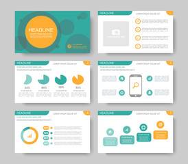 Fototapeta na wymiar Set of color infographic elements for presentation templates. Leaflet, Annual report, book cover design. Brochure, layout, Flyer layout template design.