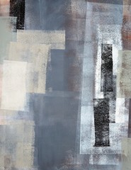 Neutral Abstract Art Painting