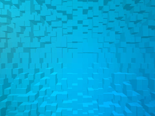 Abstract Blue Ice Block Background
