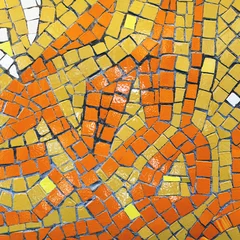 Gardinen colorful mosaic © Alex