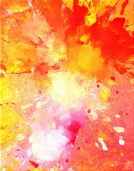 Kolorowe Malarstwo Abstrakcyjne - 121389774