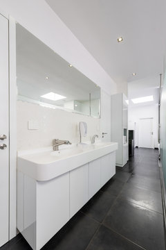 Sink in dental clinic