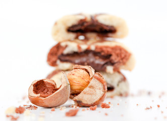 Cookies with Chocolate Filling