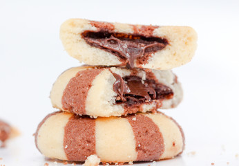 Cookies with Chocolate Filling