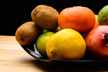 Fresh fruits on a table