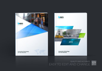 Brochure template layout, cover design annual report, magazine, 
