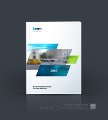 Brochure template layout, cover design annual report, magazine, 