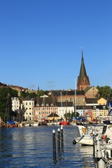 Harbour at Flensburg Germany