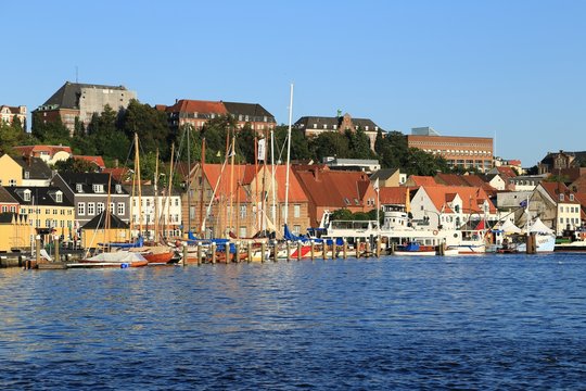 Harbour at Flensburg Germany