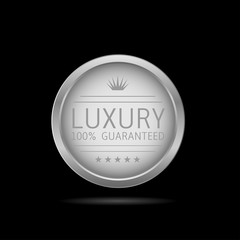 Luxury guaranteed label