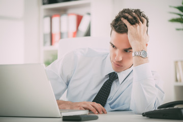 Exhausted Businessman