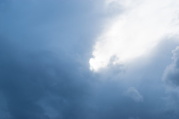 Obraz premium Cloudy sky at Storrm