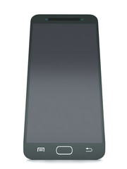 3D rendering. Touch screen smartphone
