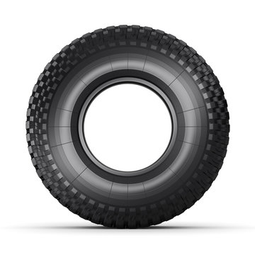 3D rendering truck tire