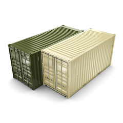 3D rendering container