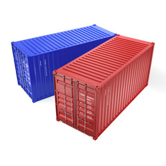 3D rendering containers