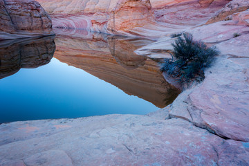 Coyote Buttes in the Vermilion Cliffs Arizona