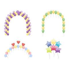 Balloon vector illustration isolated