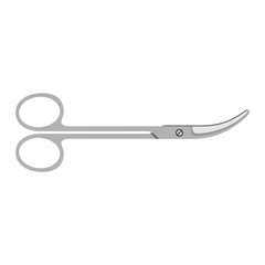 Scissor vector illustration isolated