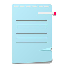 Sticker notes vector illustration.