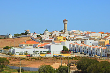Vila do Bispo, Algarve, Portugal: cityscape