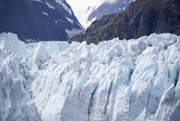 Fototapeta na wymiar Top Of The Glacier
