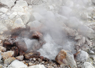 Volcanic Fumaroles in Azores