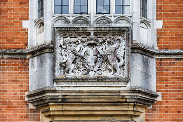 Hampton Court in summer day