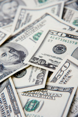 US paper money background