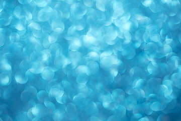 Shiny blurred blue background