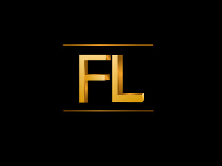 FL Initial Logo for your startup venture