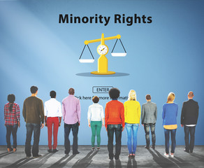 Minority Rights Diversity Ethnicity Racial Respect Concept