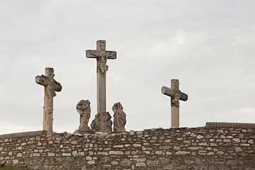 Crosses on the hill