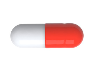 Vitamine Pill- 3D illustration
