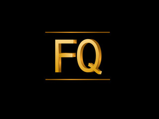 FQ Initial Logo for your startup venture