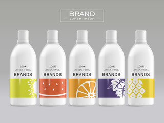 Cosmetic package template design