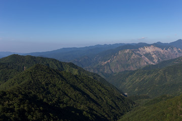 Fototapeta premium 半月山駐車場より望む