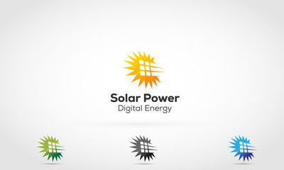 Sun Solar Power Logo