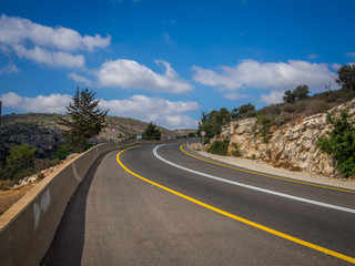 Road in the mountains