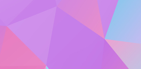 Fototapeta premium Multicolor polygonal illustration background texture
