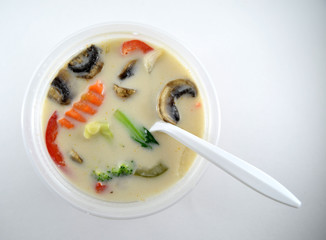 Tom kha gai soup