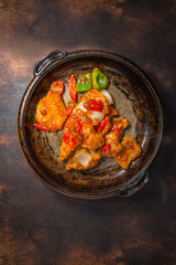 Still life of meal
