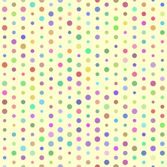 Seamless Pattern - Random Dot - Pastel