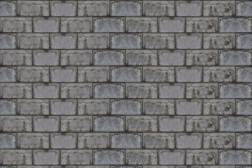 texture - grey bricks' wall