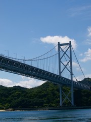 Naklejka na ściany i meble Innoshima-bridge,Shimanami-Kaido/Onomichi,Hiroshima