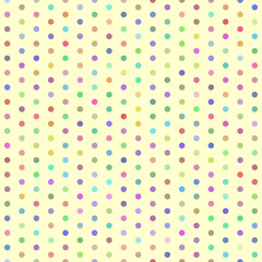 Seamless Pattern - Small Dot - Pastel