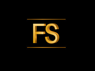 FS Initial Logo for your startup venture